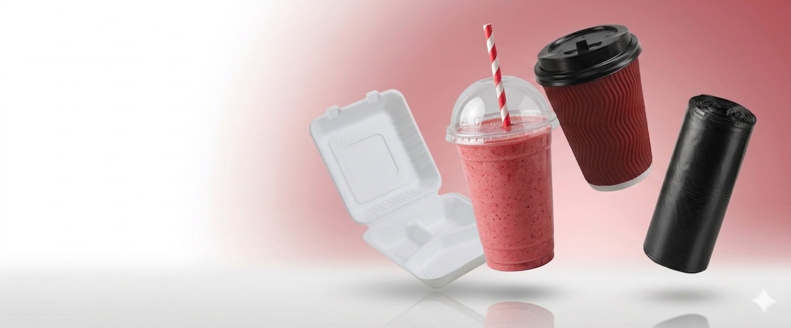 Ruby Disposables — takeaway containers, cups and bin liners